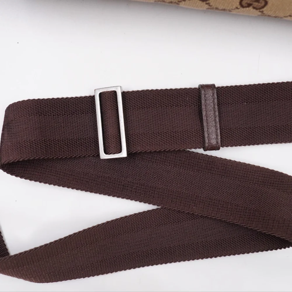 BL09 ❤️ Gucci GG Monogram Canvas Messenger Bag